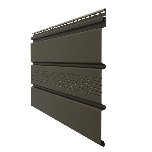 Софит с центральной перфорацией коричневый купить в Казани