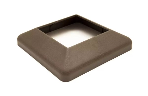 Крышка нижняя ПВХ для столба Deckart 125х125 Венге купить в Казани