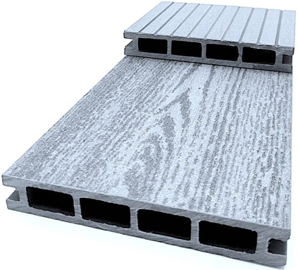 Доска Террасная NanoWood «Эко Классик» Серый купить в Казани