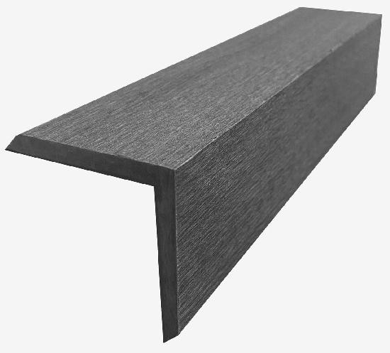 Декоративный угол 50×50 графит купить в Казани