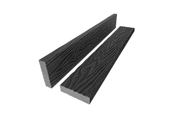 Брус лавочный 3D-тиснение 20х80 Графит купить в Казани