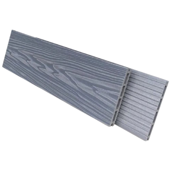 Террасная доска NanoWood Comfort 3D тиснение + вельвет Серый купить в Казани