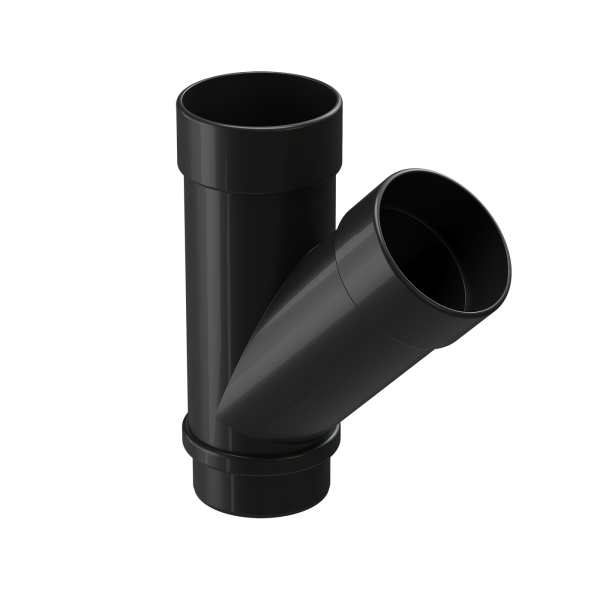 Тройник 45° Docke Lux ПВХ - Карбон купить в Казани