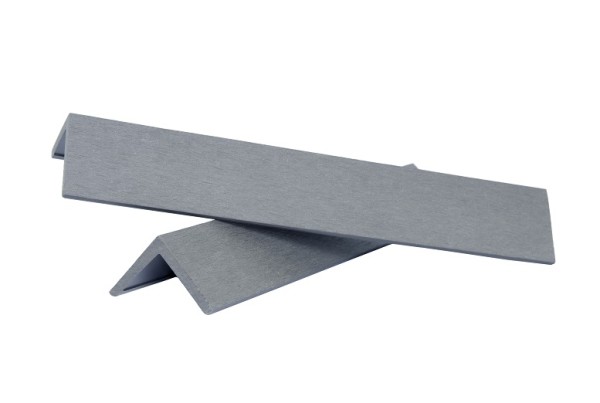 Уголок ДПК завершающий шлифованный SINGARAJA серый купить в Казани