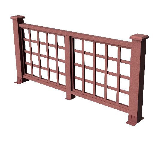 Ограждения декоративное ДПК GRINDERDECO Дувр мербау купить в Казани