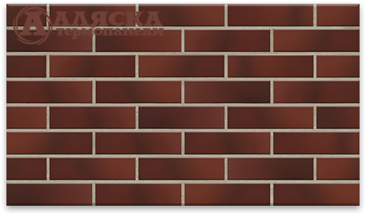 Фасадные Термопанели Аляска Cherry Glatt купить в Казани