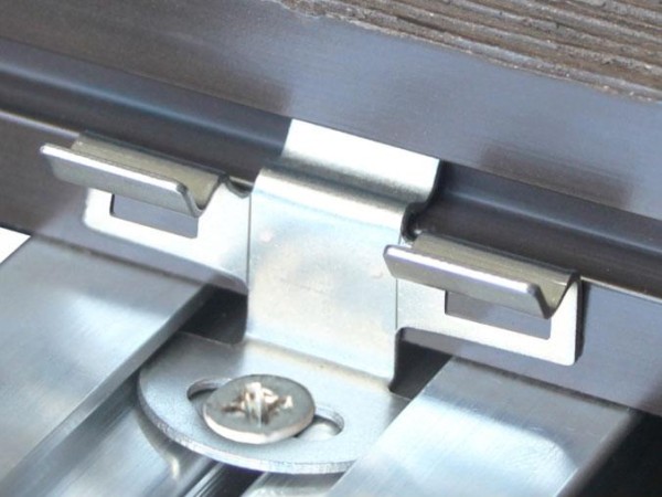 Кляймер промежуточный KRONEX № 7 для алюмин. лаги (упак100 шт купить в Казани