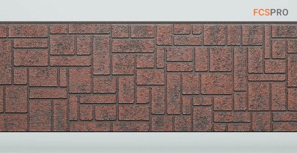 Фиброцементные панели FCS Simple АА5 (под камень) купить в Казани