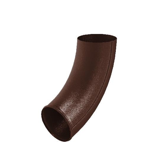 Водосток Aquasistem, Система 125x90 - Отвод трубы RAL 8017 Коричневый matt купить в Казани