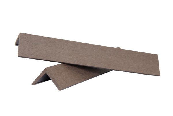 Уголок ДПК завершающий шлифованный SINGARAJA коричневый купить в Казани