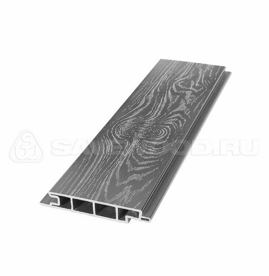 Террасная доска из ДПК SW Padus тангенциальный распил «SaveWood» пепельный купить в Казани