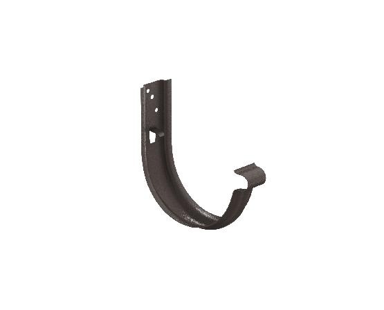 Водосток Aquasistem, Система 125x90 - Крюк универсальный с комплектом крепления RR 32 Тёмно-коричневый matt купить в Казани