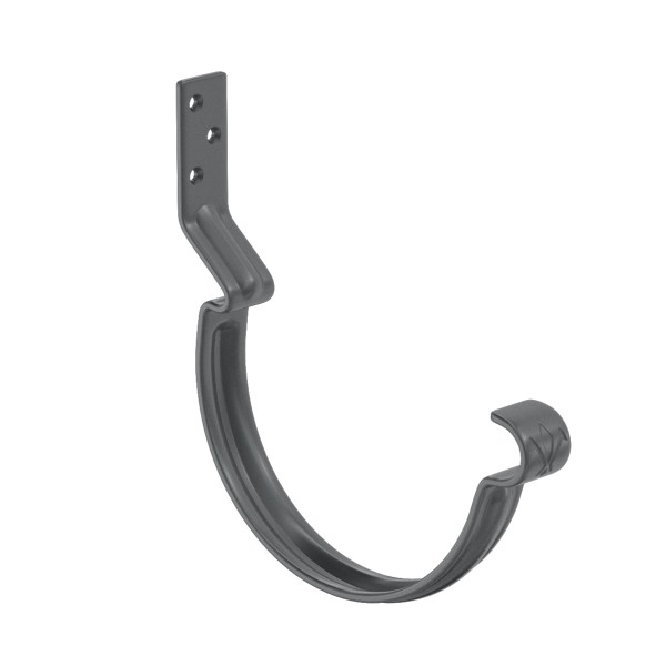 Водосток Aquasistem, система 150x100 - Крюк крепления желоба короткий RR 23 Маренго купить в Казани