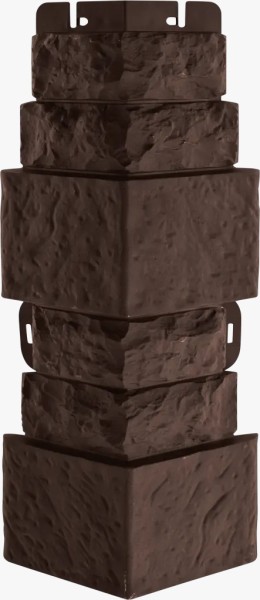 Угол наружный Альта-Профиль Кирпич антик ЭКО Коричневый купить в Казани