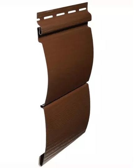 Виниловый сайдинг fineber (файнбер) – серия blockhouse (блокхаус) “бревно”, могано купить в Казани