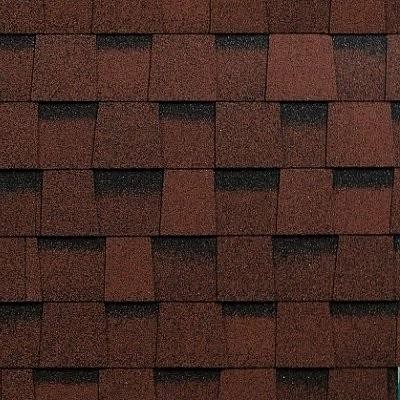 Двухслойная ламинированная черепица Shinglas, серия Фазенда – Красный купить в Казани