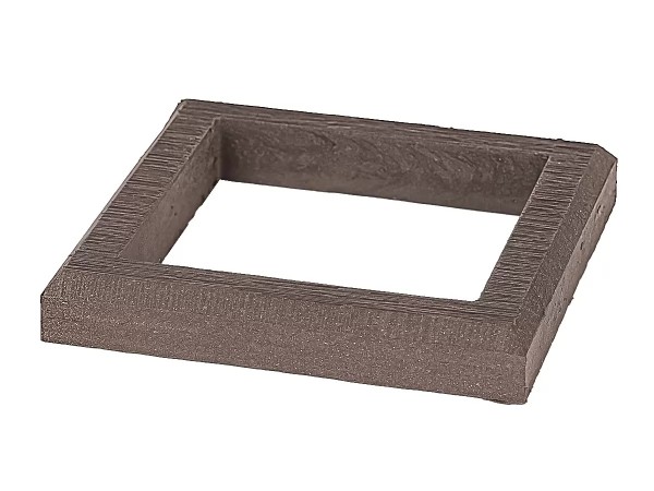 Рамка ДПК для столба 100x100 Венге купить в Казани