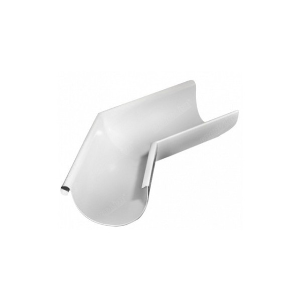 Водосток Grand Line 125x90 – Угол наружный 135° RAL 9003 купить в Казани