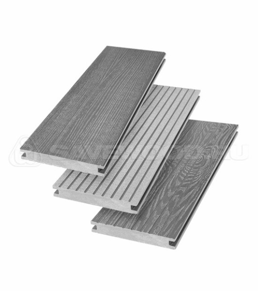 Террасная доска SW Fraxinus (R) полнотелая «SaveWood» Пепельный купить в Казани