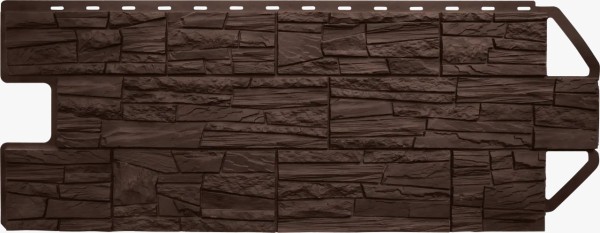 Фасадная панель Альта-профиль Гранд Каньон ЭКО Коричневый купить в Казани