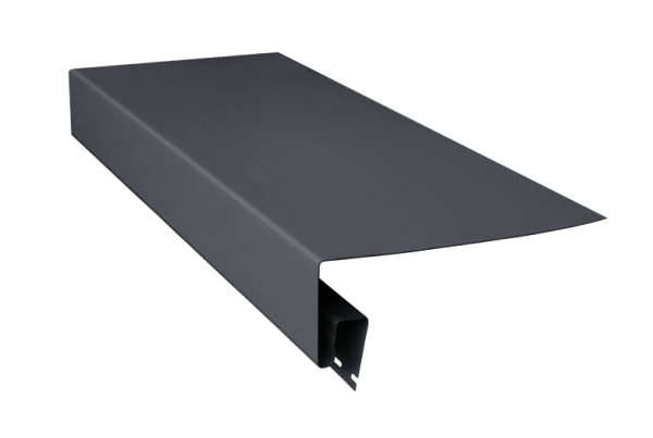 Планка приоконная широкая для Фасадных Панелей Графит купить в Казани