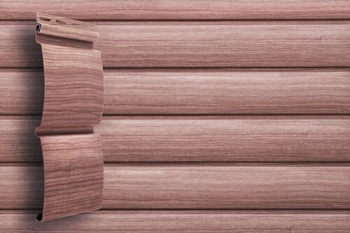 Виниловый сайдинг Grand Line Блок-хаус Tundra - Рябина купить в Казани