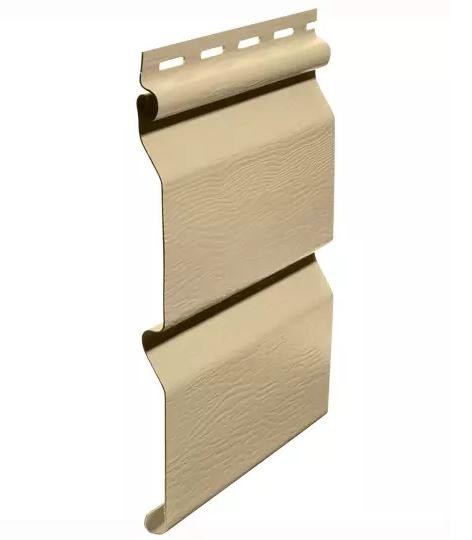 Виниловый сайдинг fineber (файнбер) - серия "стандарт", бежевый купить в Казани