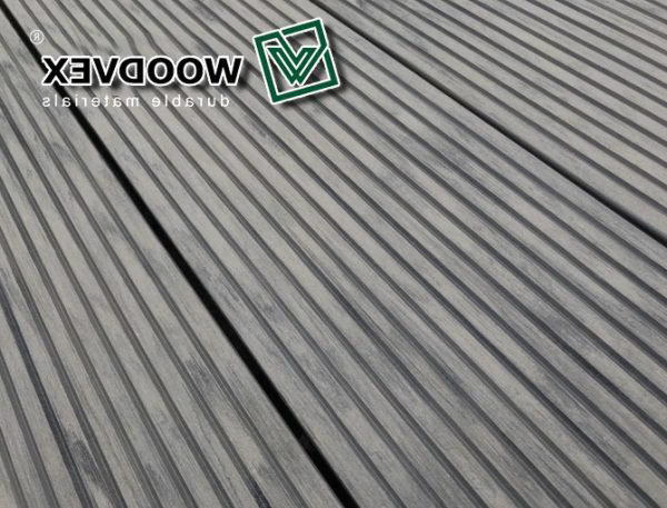 Террасная доска из ДПК WOODVEX Select Colorite Серый дым купить в Казани