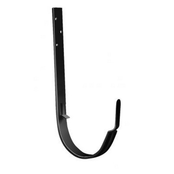 Водосток Grand Line 125x90 – Кронштейн длинный RAL 9005 купить в Казани