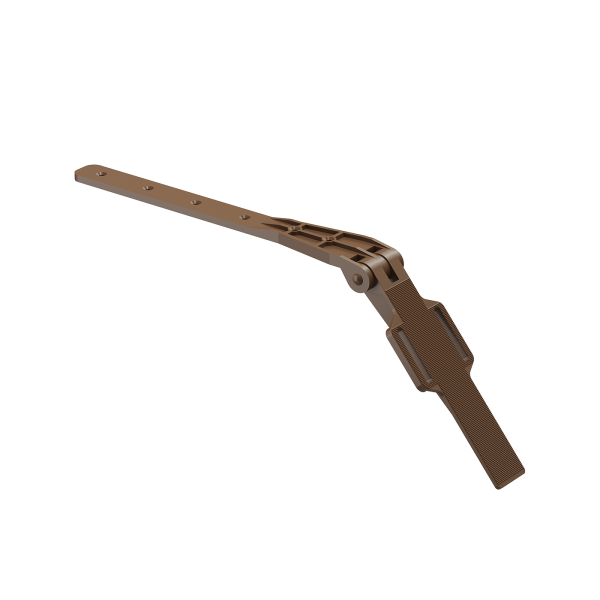 Крепление регулируемое для кронштейна желоба Docke Premium ПВХ - Каштан купить в Казани