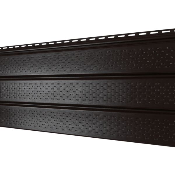 Софит Ю-Пласт PRO Классический с полной перфорацией, коричневый купить в Казани