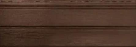 Виниловый сайдинг Альта-брус премиум Орех тёмный купить в Казани