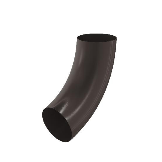 Водосток Aquasistem, система 150/100 -  Колено трубы RR 32 Тёмно Коричневый купить в Казани