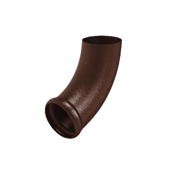 Водосток Aquasistem, Система 150/100 - Отвод трубы декоративный RAL 8017 Коричневый matt купить в Казани