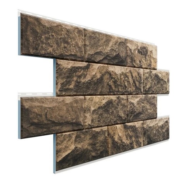 Фасадная термопанель Доломит Дагестанский камень Радонит купить в Казани