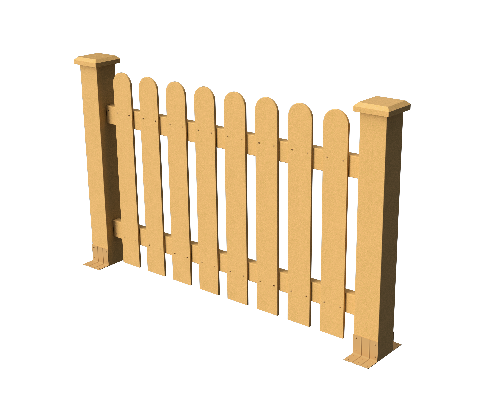 Ограждения декоративное ДПК GRINDERDECO Сежурне песчаник купить в Казани