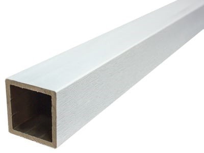 Столб опорный ДПК GardenParkett Белый купить в Казани