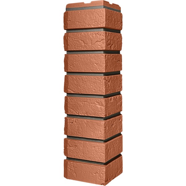 Угол наружный ДАЧНЫЙ Серия Баварский кирпич Терракотовый купить в Казани
