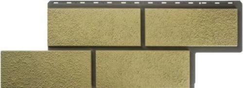 Фасадная панель Альта-Профиль Неаполитанский камень - Песчанный купить в Казани