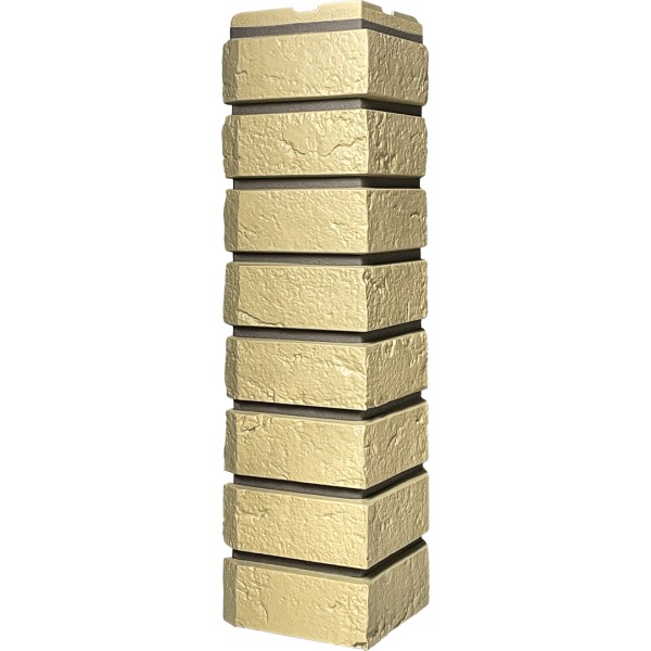 Угол наружный ДАЧНЫЙ Серия Баварский кирпич Песочный купить в Казани