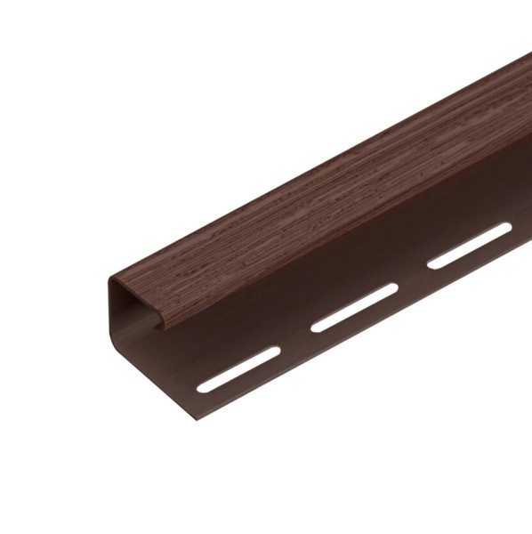 J-профиль TECOS ЛЮКС 3,05м ИТАЛЬЯНСКИЙ ОРЕХ купить в Казани