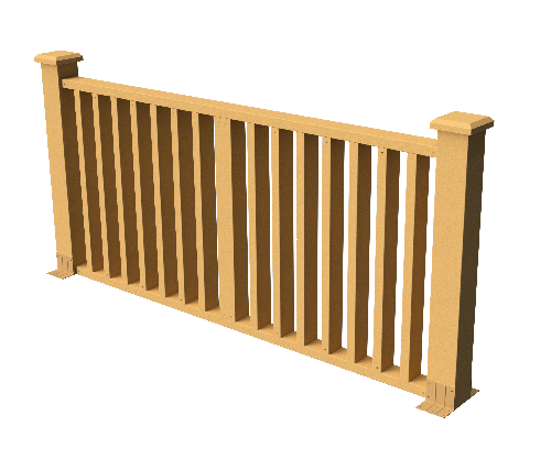 Ограждения декоративное ДПК GRINDERDECO  Риальто песчаник купить в Казани