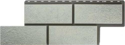 Фасадная панель Альта-Профиль Неаполитанский камень - Белый купить в Казани