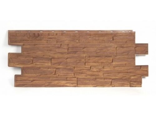 Фасадная панель T-Сайдинг-Альпийская сказка ЭКО-2 Орех купить в Казани