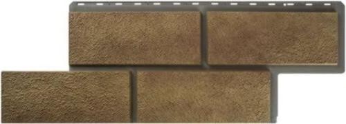 Фасадная панель Альта-Профиль Неаполитанский камень - Бежевый купить в Казани