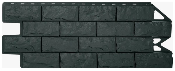 Фасадная панель Альта-Профиль Фагот ЭКО Графит купить в Казани