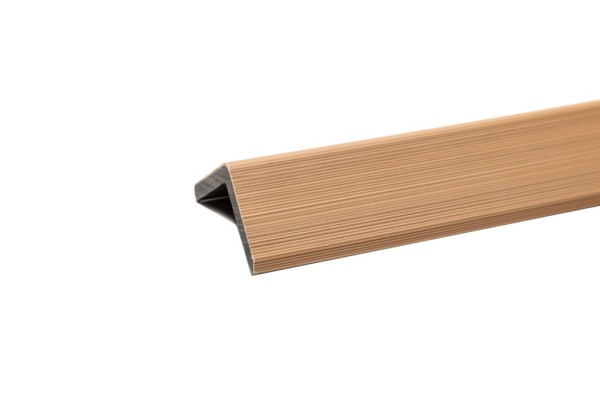 Уголок торцевой Ecodecking Скай коэкструзия 45х45х3000 Бук купить в Казани