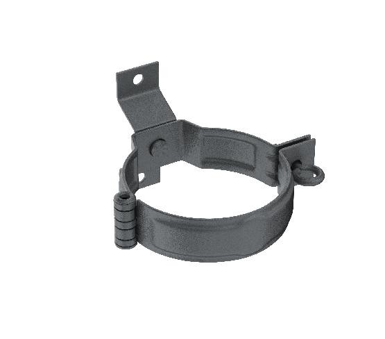 Водосток Aquasistem, Система 150/100 - Декоративный хомут трубы под дерево с комплектом крепления RR 23 Маренго matt купить в Казани