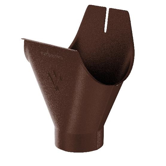 Водосток Aquasistem, Система 150/100 - Воронка желоба RAL 8017 Коричневый matt купить в Казани