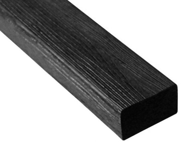 Брус для скамеек ДПК OutDoor шлифованный-черный купить в Казани